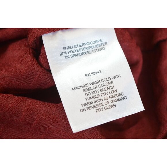 NWT London Times Berry Red Collared Sheath Dress Women's Size 12 Gold Buttons - Picture 7 of 9